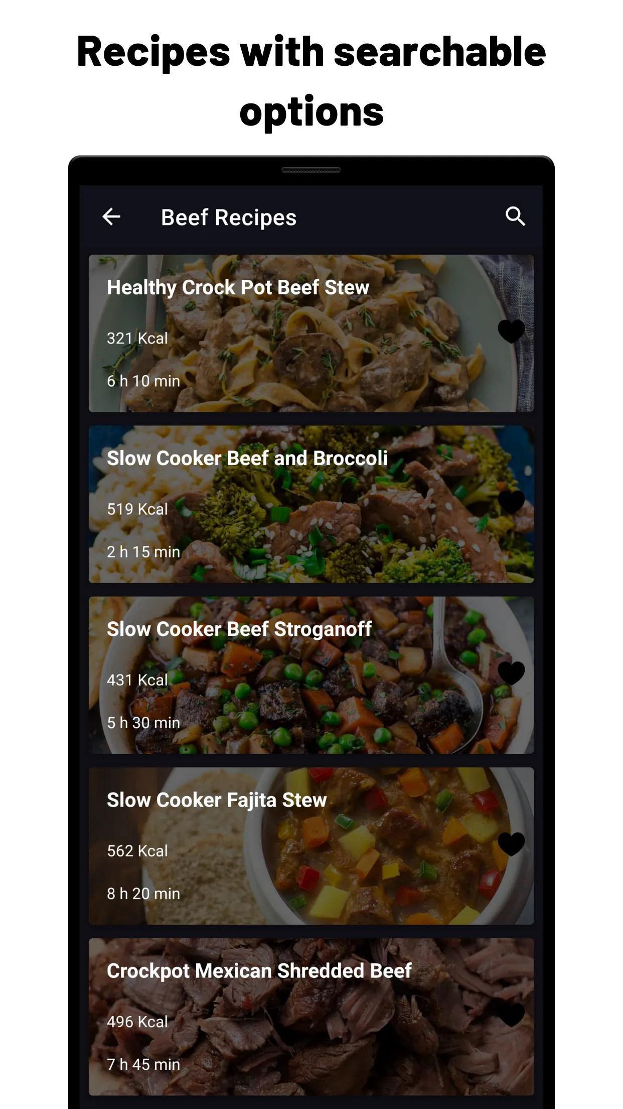 Crockpot Recipes: Slow Cooker | Indus Appstore | Screenshot