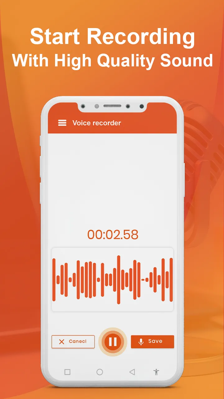 Voice Recorder HD Recording | Indus Appstore | Screenshot