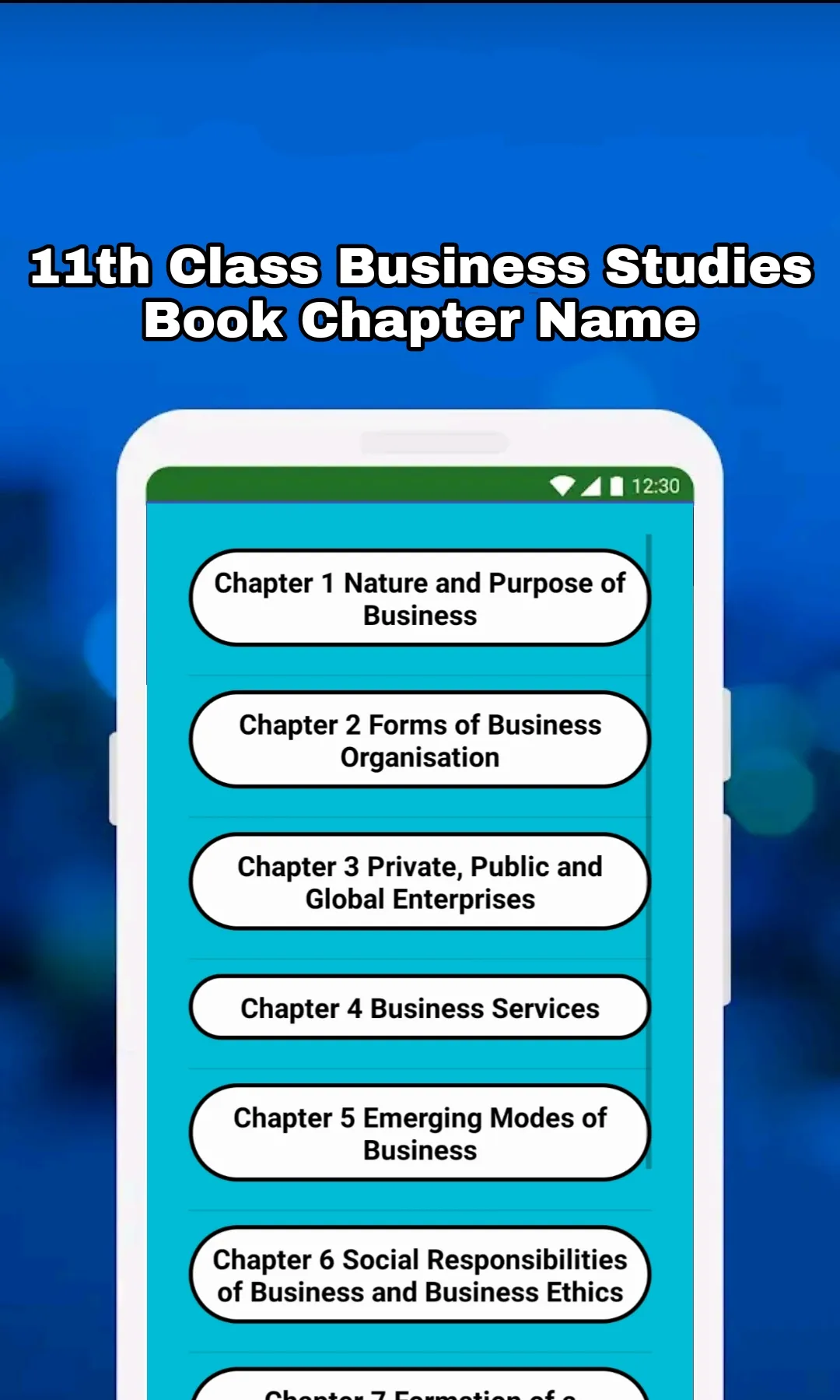 Class 11 Business Studies Book | Indus Appstore | Screenshot