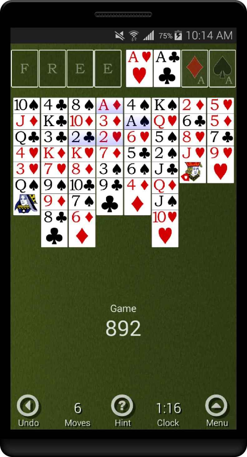 FreeCell Forever | Indus Appstore | Screenshot