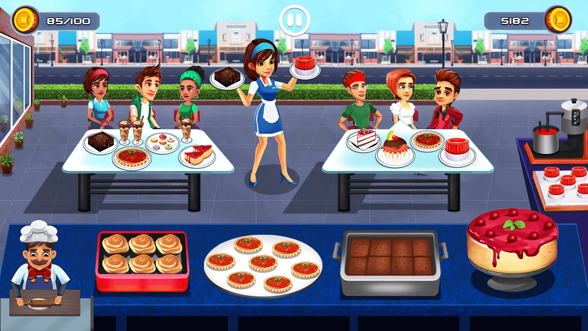 Cooking Cafe - Food Chef | Indus Appstore | Screenshot