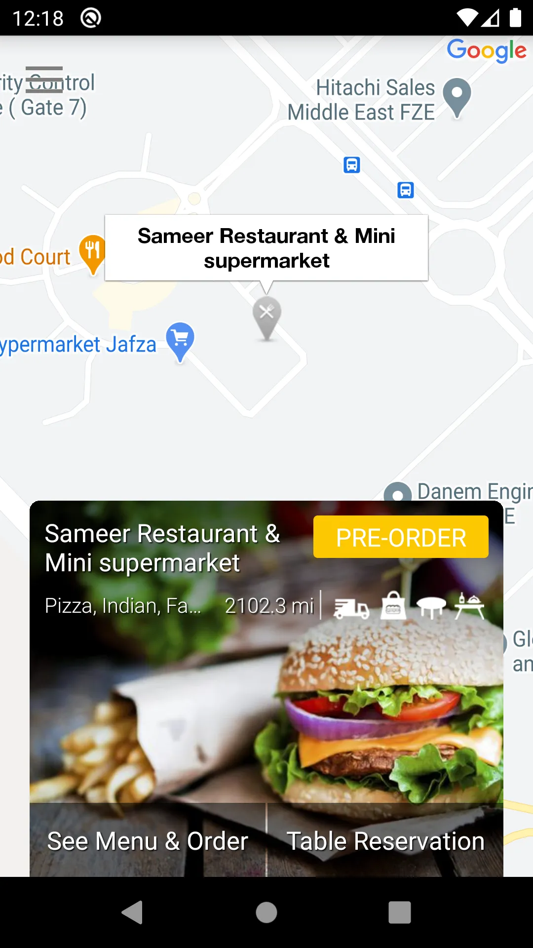 Sameerrestaurant | Indus Appstore | Screenshot