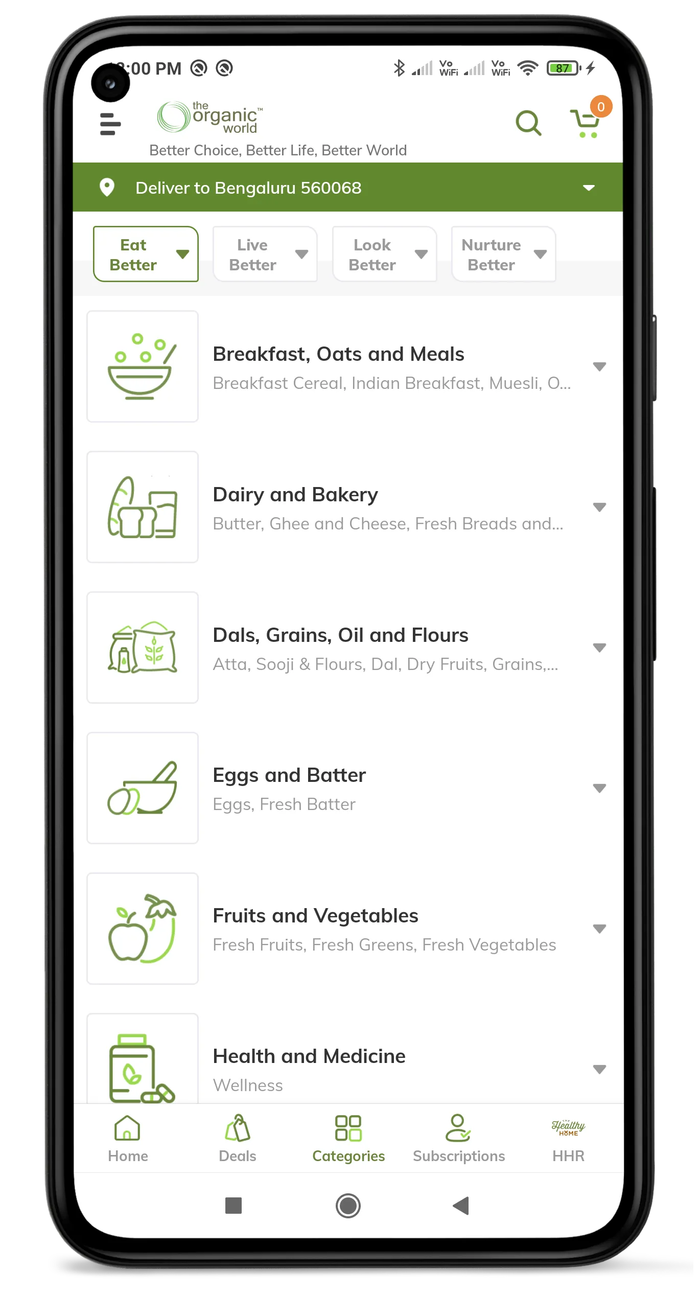The Organic World | Indus Appstore | Screenshot