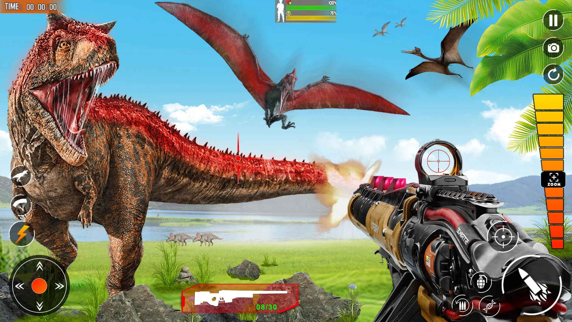 Wild Dinosaur Hunting Games | Indus Appstore | Screenshot