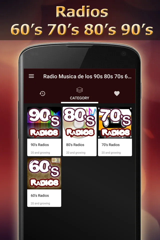 Oldies Radio 60 70 80 90 music | Indus Appstore | Screenshot