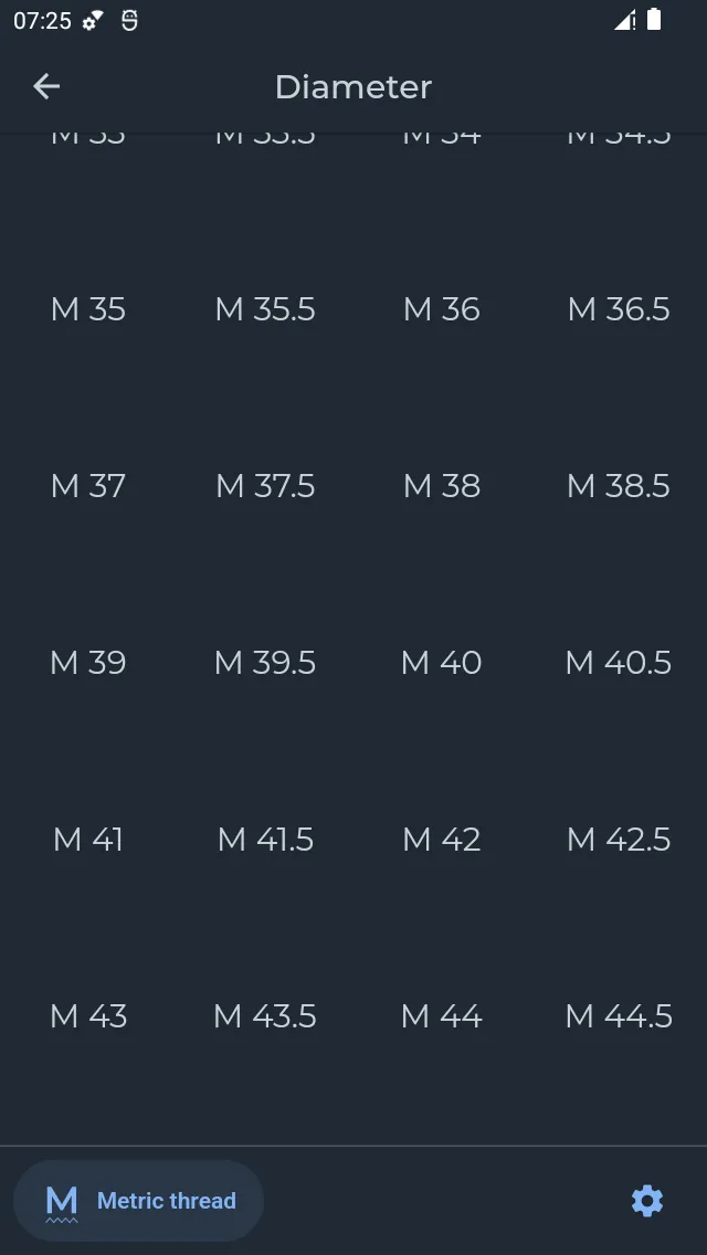 ISO Metric Thread tolerance | Indus Appstore | Screenshot