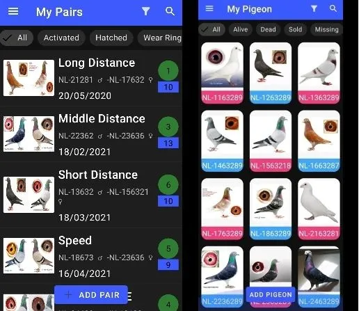 Pigeon Loft Manager | Indus Appstore | Screenshot