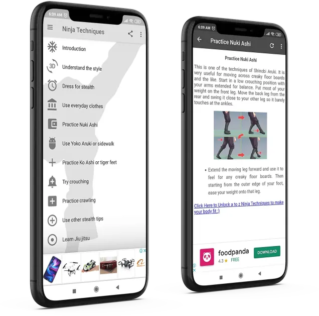 Learn Ninja Techniques | Indus Appstore | Screenshot