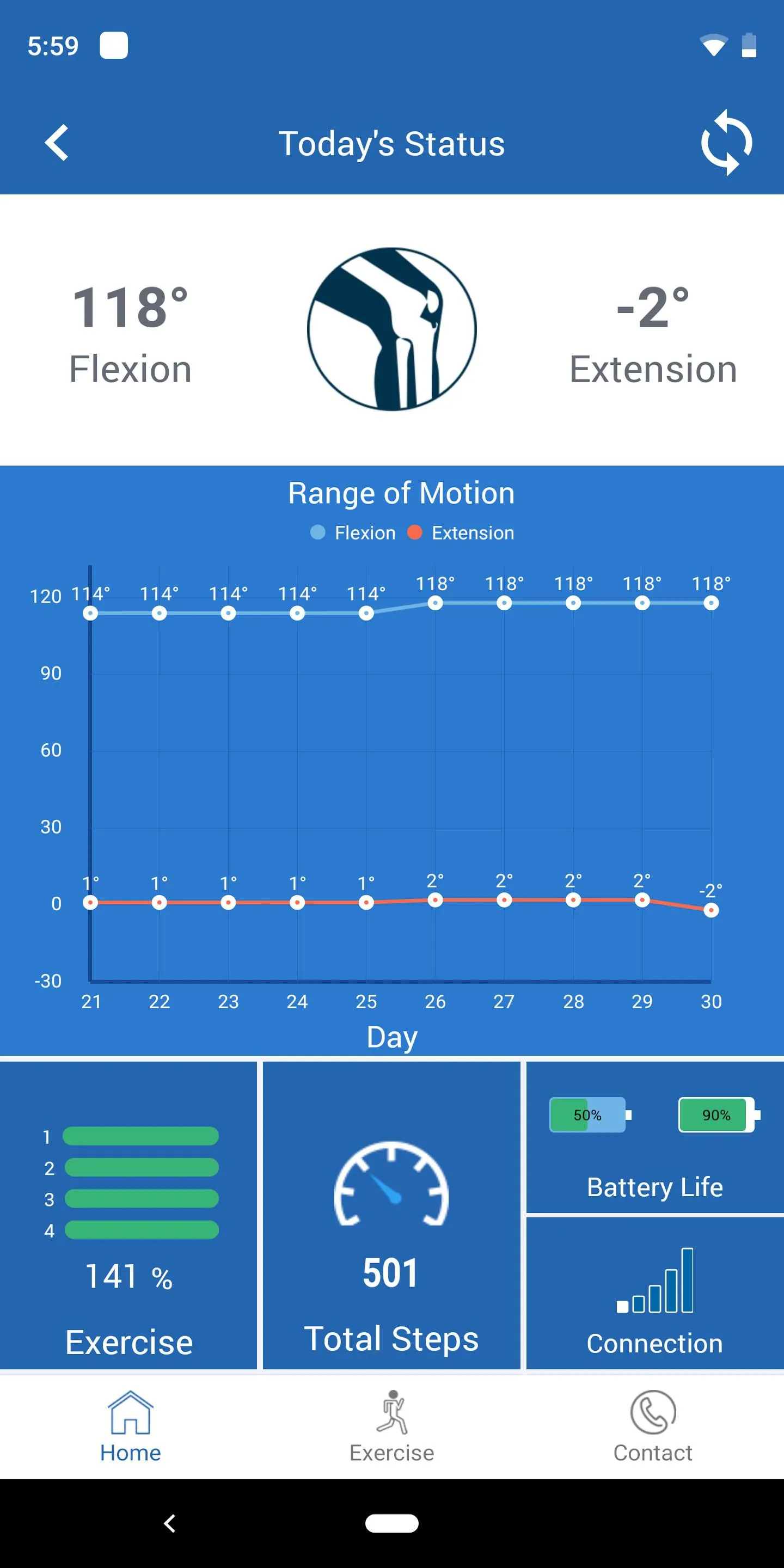 TracPatch Knee | Indus Appstore | Screenshot