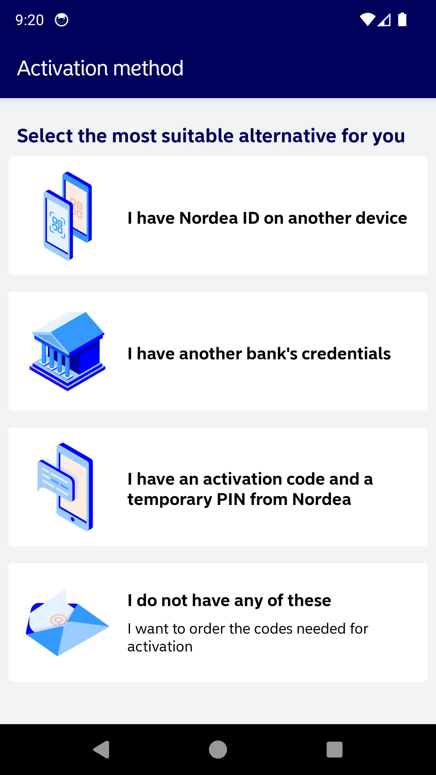 Nordea ID | Indus Appstore | Screenshot