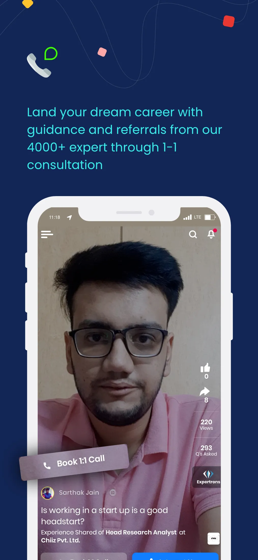 Expertrons- Shaping careers! | Indus Appstore | Screenshot