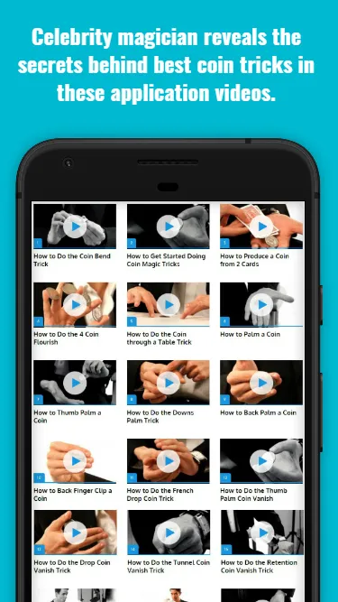 Coin Magic Tricks Guide | Indus Appstore | Screenshot