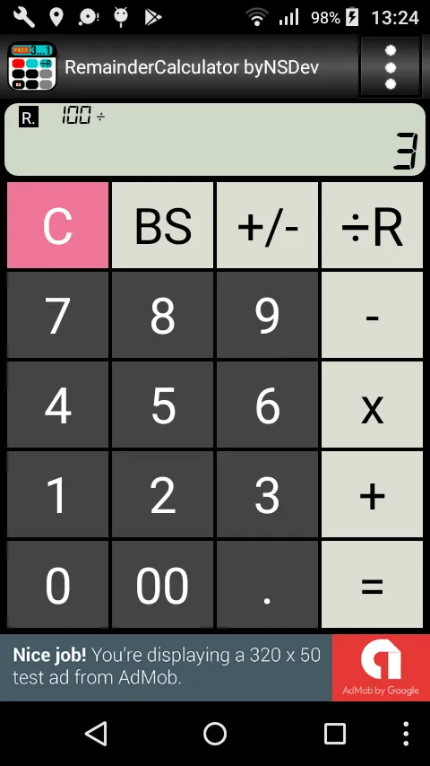 RemainderCalculator byNSDev | Indus Appstore | Screenshot