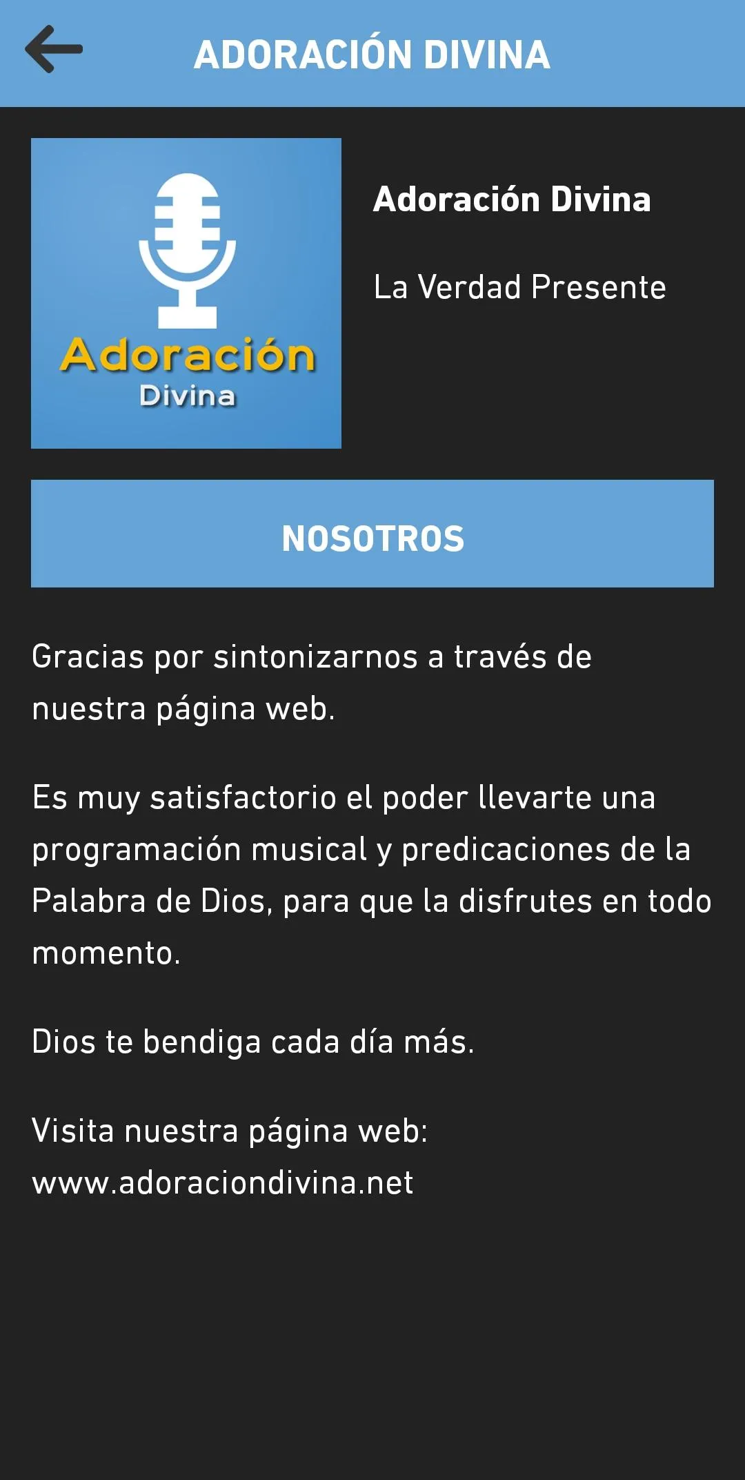 Adoración Divina | Indus Appstore | Screenshot