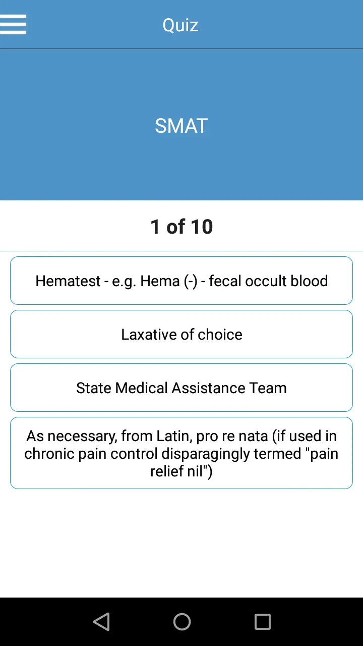 Medical Abbreviation Dictionar | Indus Appstore | Screenshot