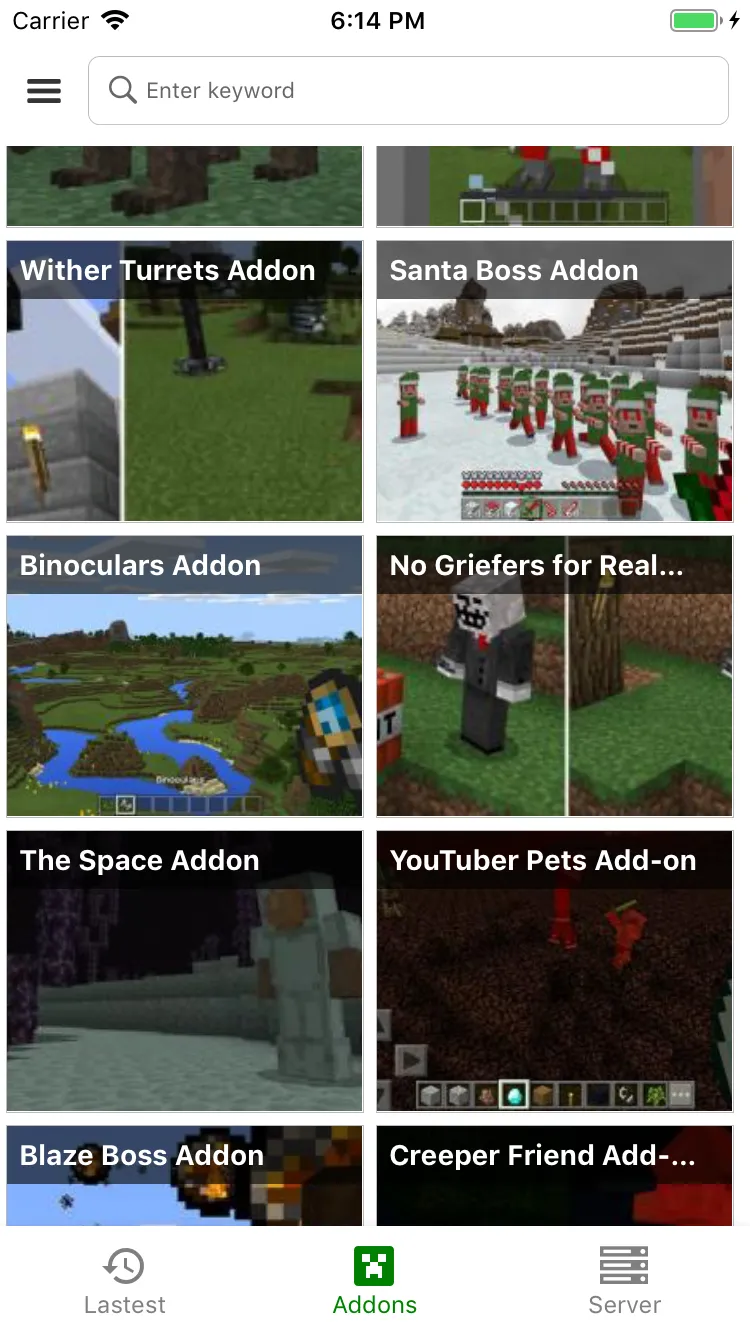 Addons for MCPE - Mods Packs | Indus Appstore | Screenshot