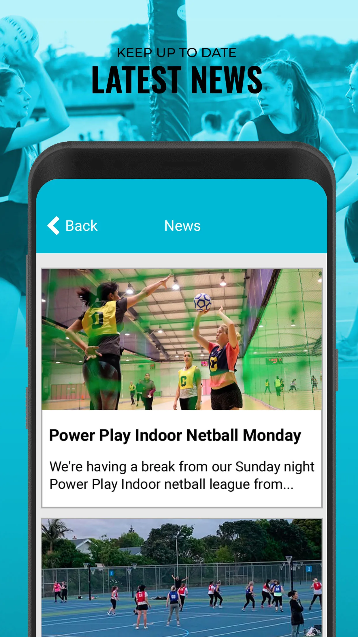 Auckland Netball Centre | Indus Appstore | Screenshot