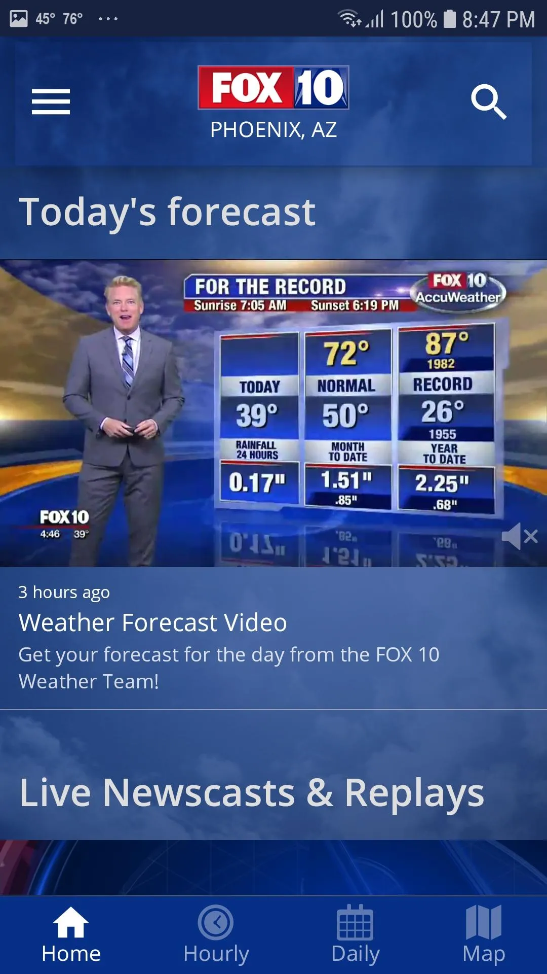 FOX 10 Phoenix: Weather | Indus Appstore | Screenshot