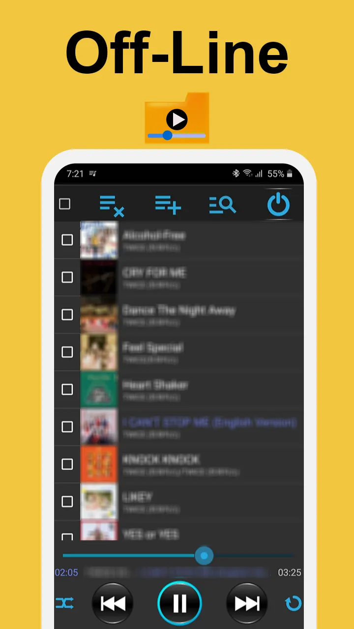 Folder Music Player | Indus Appstore | Screenshot