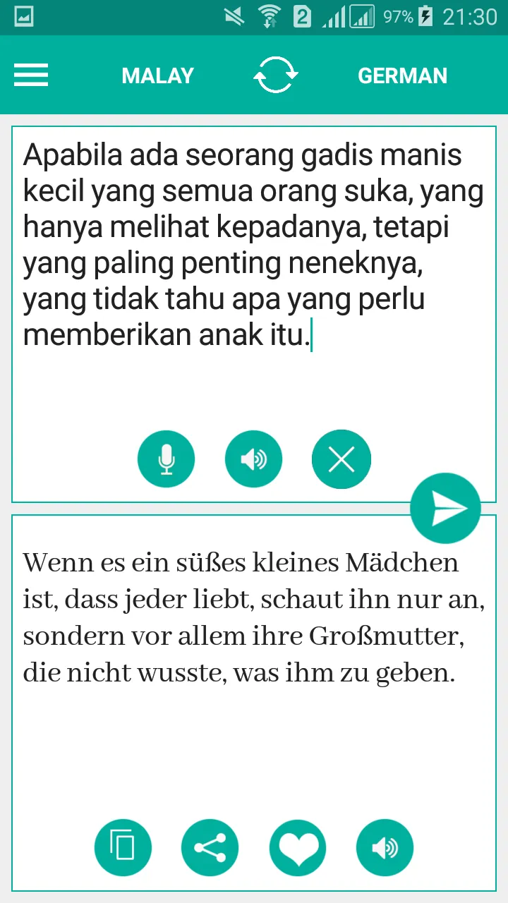 Malay German Translator | Indus Appstore | Screenshot