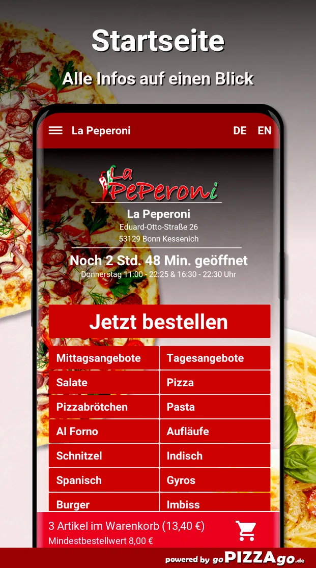 La Peperoni Bonn Kessenich | Indus Appstore | Screenshot