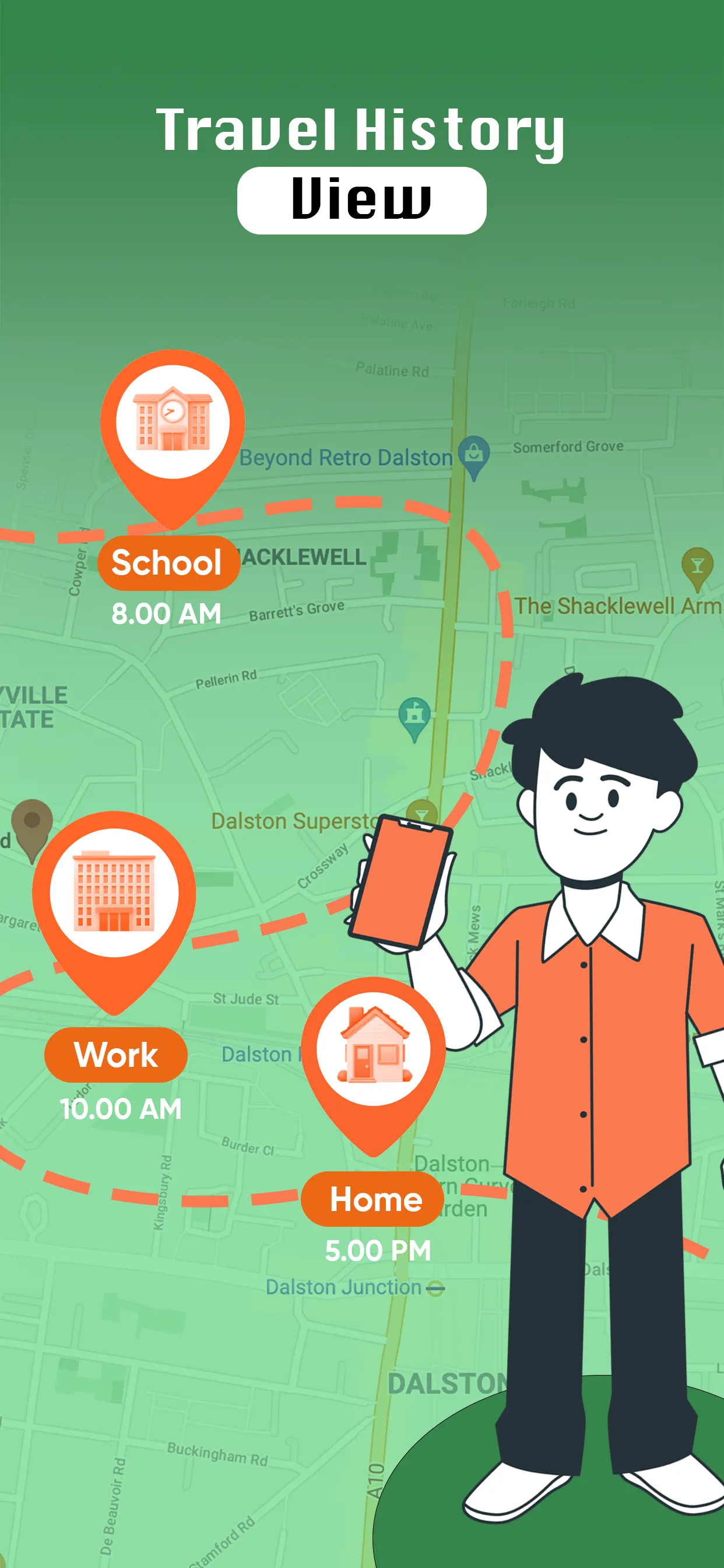 Kith & Track : GPS Tracker | Indus Appstore | Screenshot
