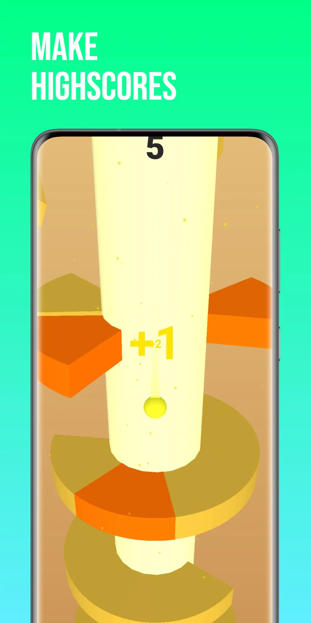 Spiral Stack Jump And Fall Bal | Indus Appstore | Screenshot