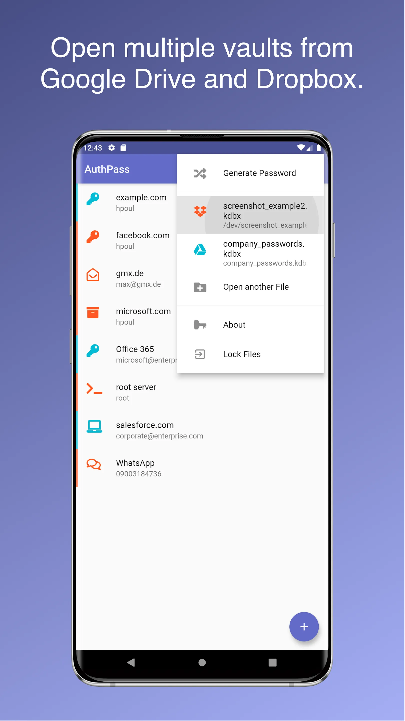 AuthPass – Password Manager | Indus Appstore | Screenshot