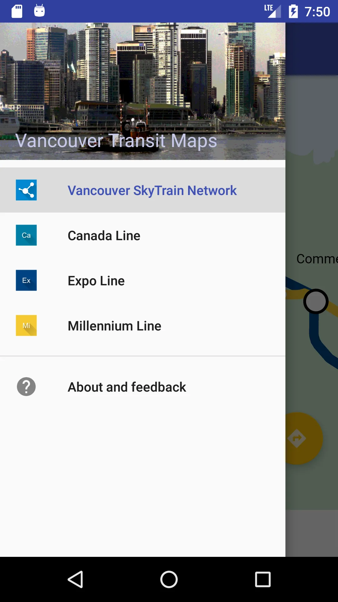 Trainsity Vancouver SkyTrain | Indus Appstore | Screenshot