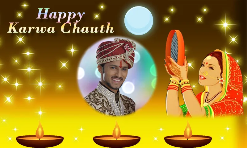 Karwa Chauth Photo Frames | Indus Appstore | Screenshot