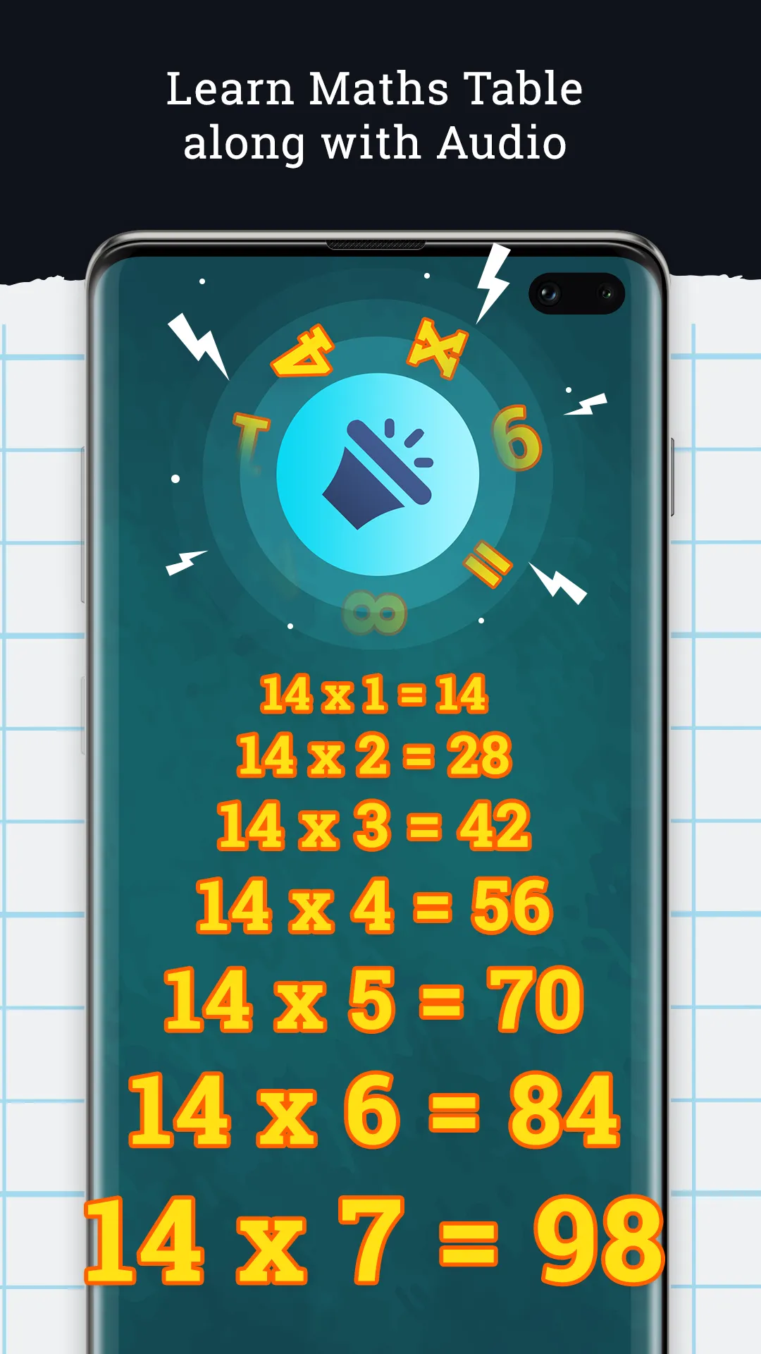 Math Multiplication Table | Indus Appstore | Screenshot