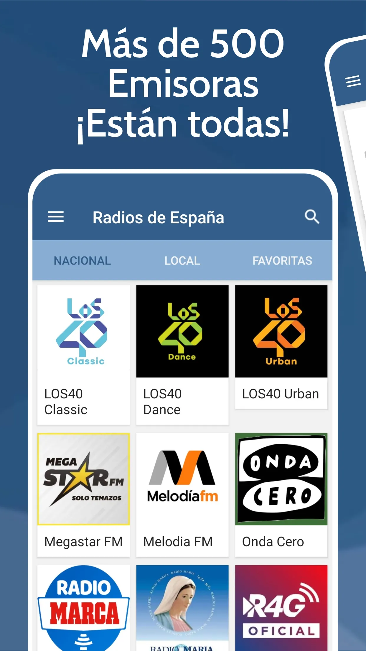 Radios de España - Emisoras FM | Indus Appstore | Screenshot