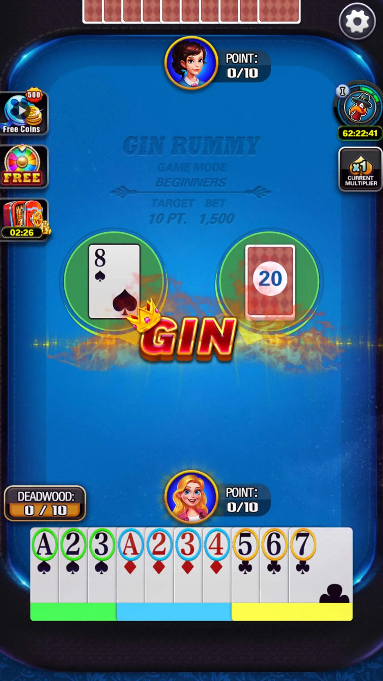 Gin Rummy Offline Card Games | Indus Appstore | Screenshot