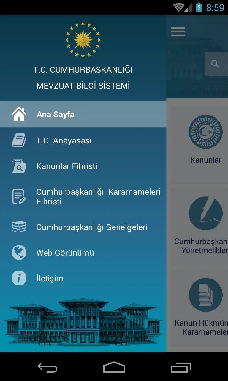 T.C. Mevzuat Bilgi Sistemi | Indus Appstore | Screenshot