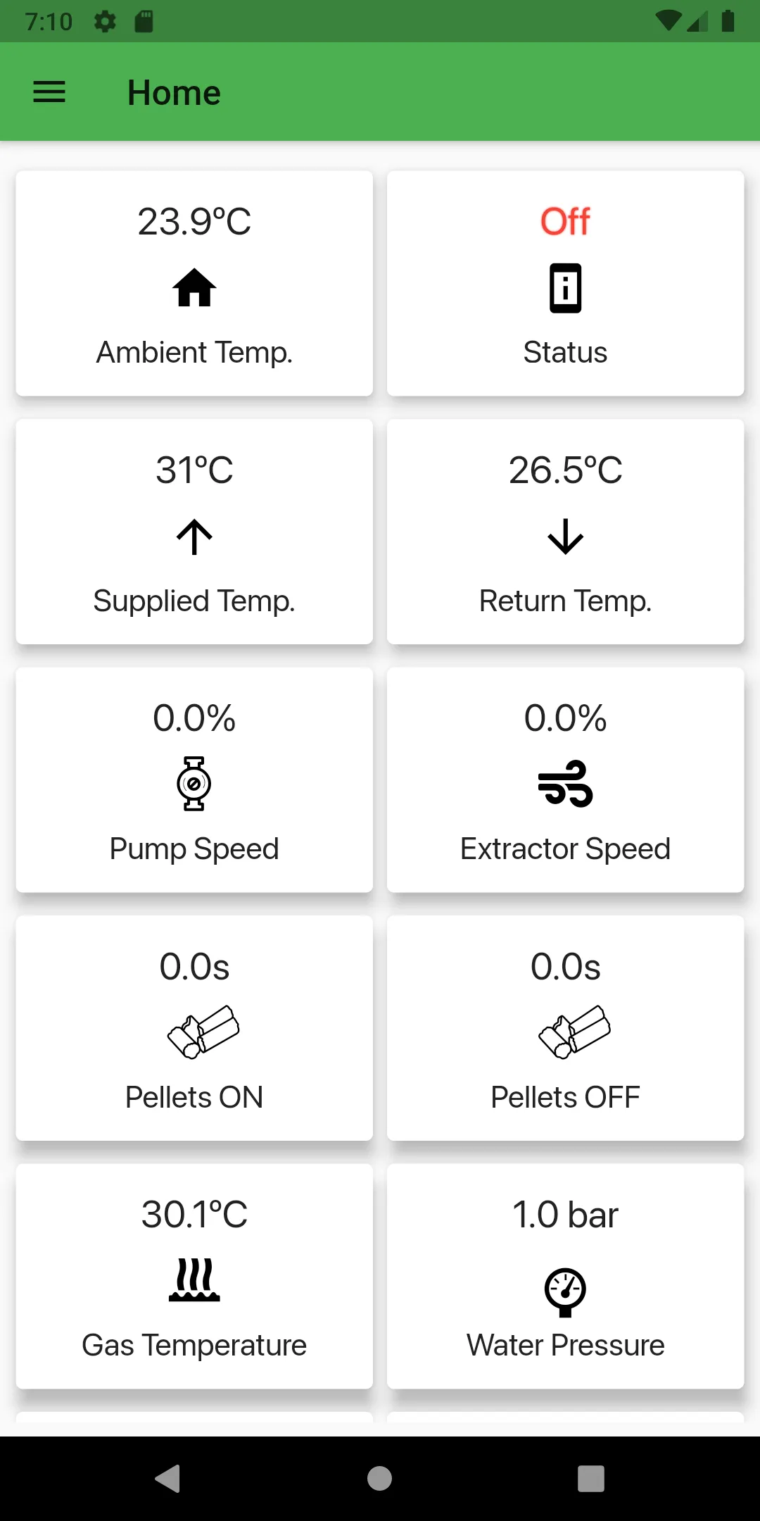 Ecoforest Control | Indus Appstore | Screenshot