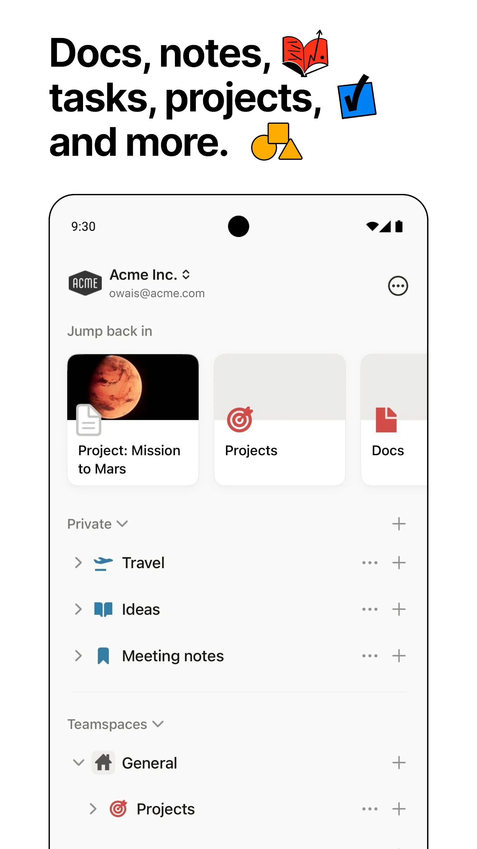 Notion: Notes, Tasks, AI | Indus Appstore | Screenshot