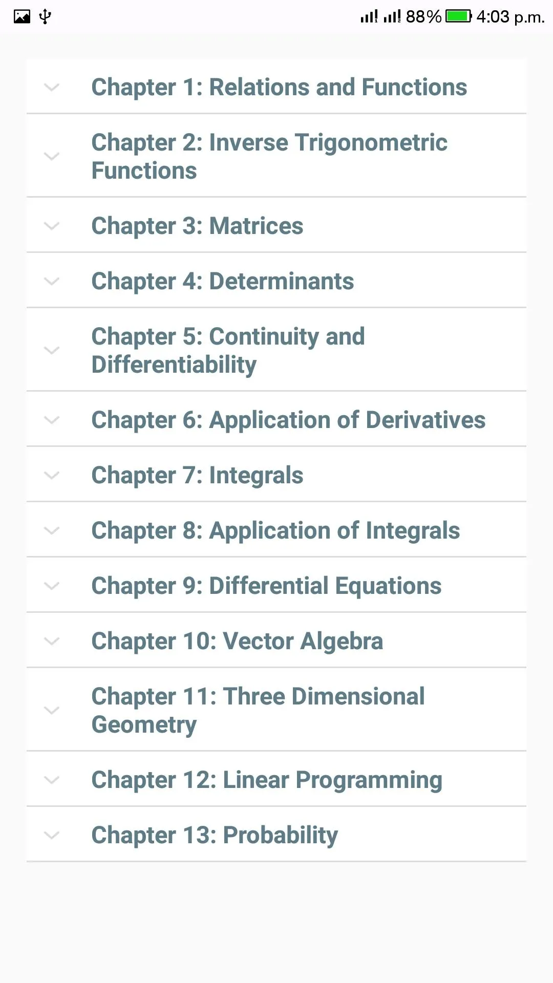 Class 12 Maths Notes | Indus Appstore | Screenshot