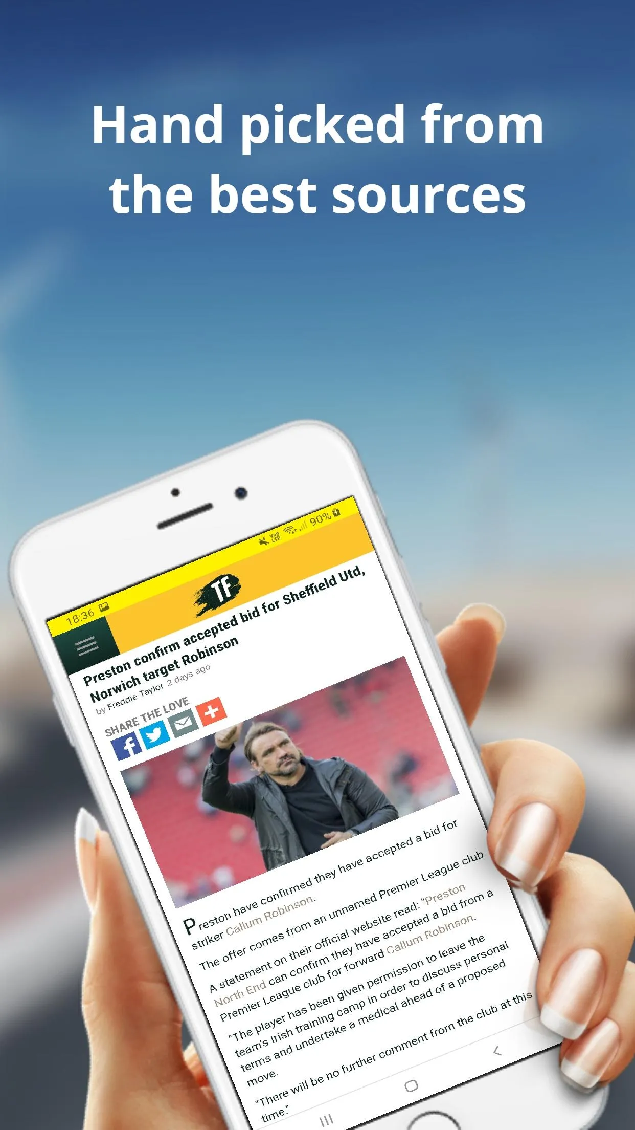 NCFC Buzz - Norwich City News | Indus Appstore | Screenshot