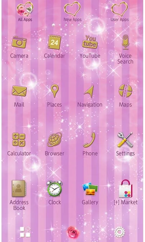 Heart Wallpaper Purple Delight | Indus Appstore | Screenshot