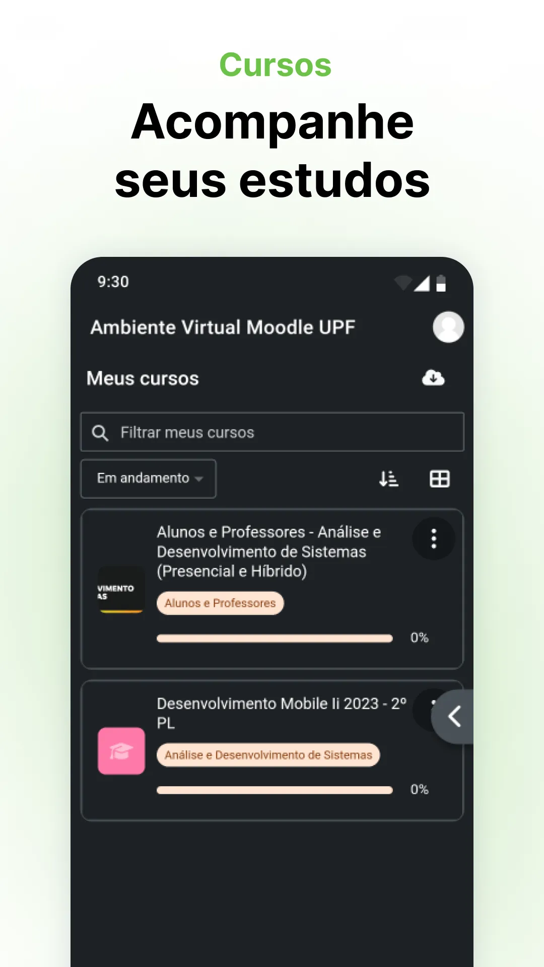 Moodle UPF | Indus Appstore | Screenshot