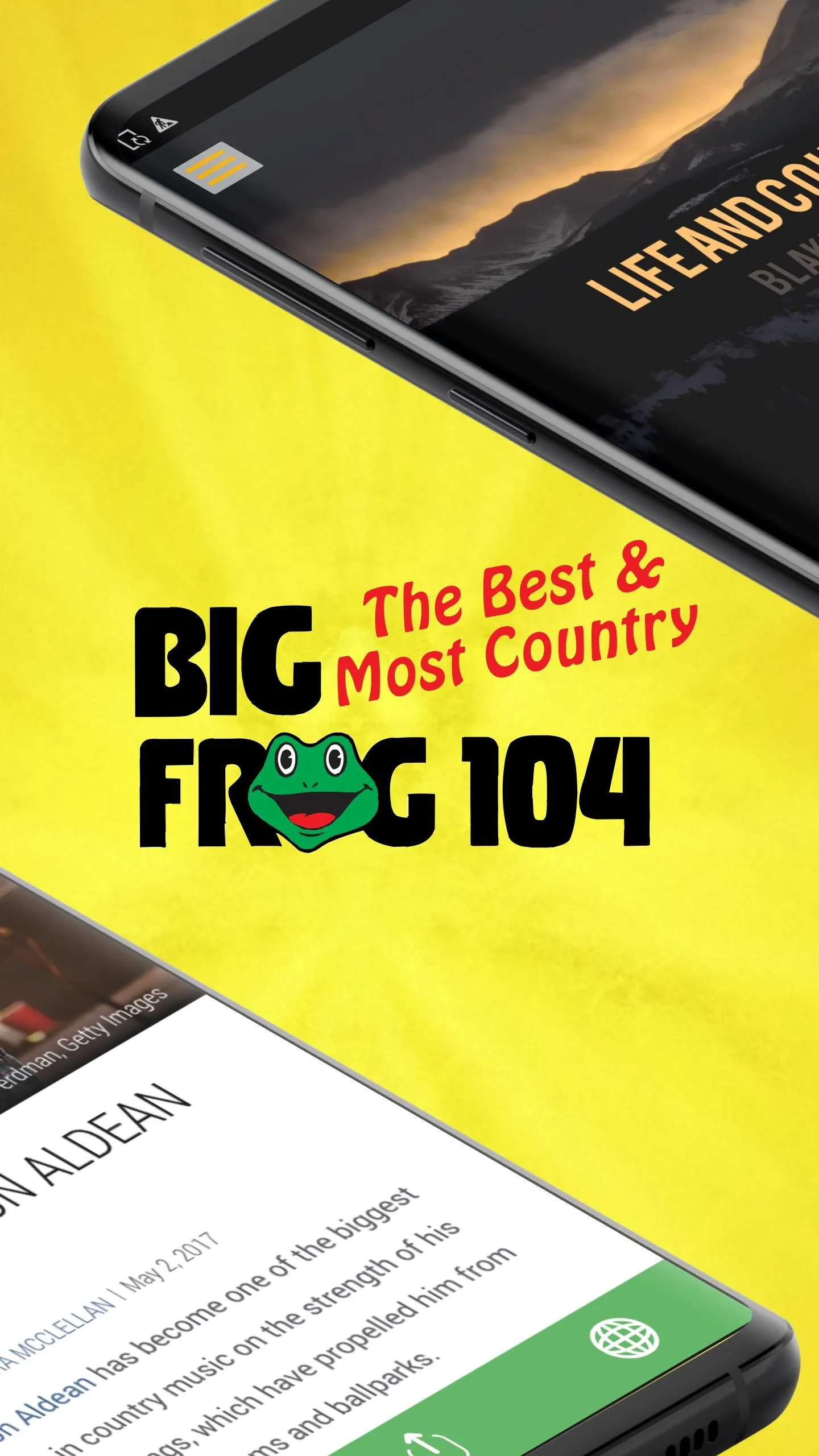 BIG FROG 104 (WFRG) | Indus Appstore | Screenshot