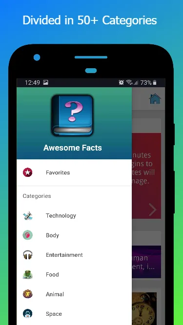 50000+ Amazing Facts | Indus Appstore | Screenshot