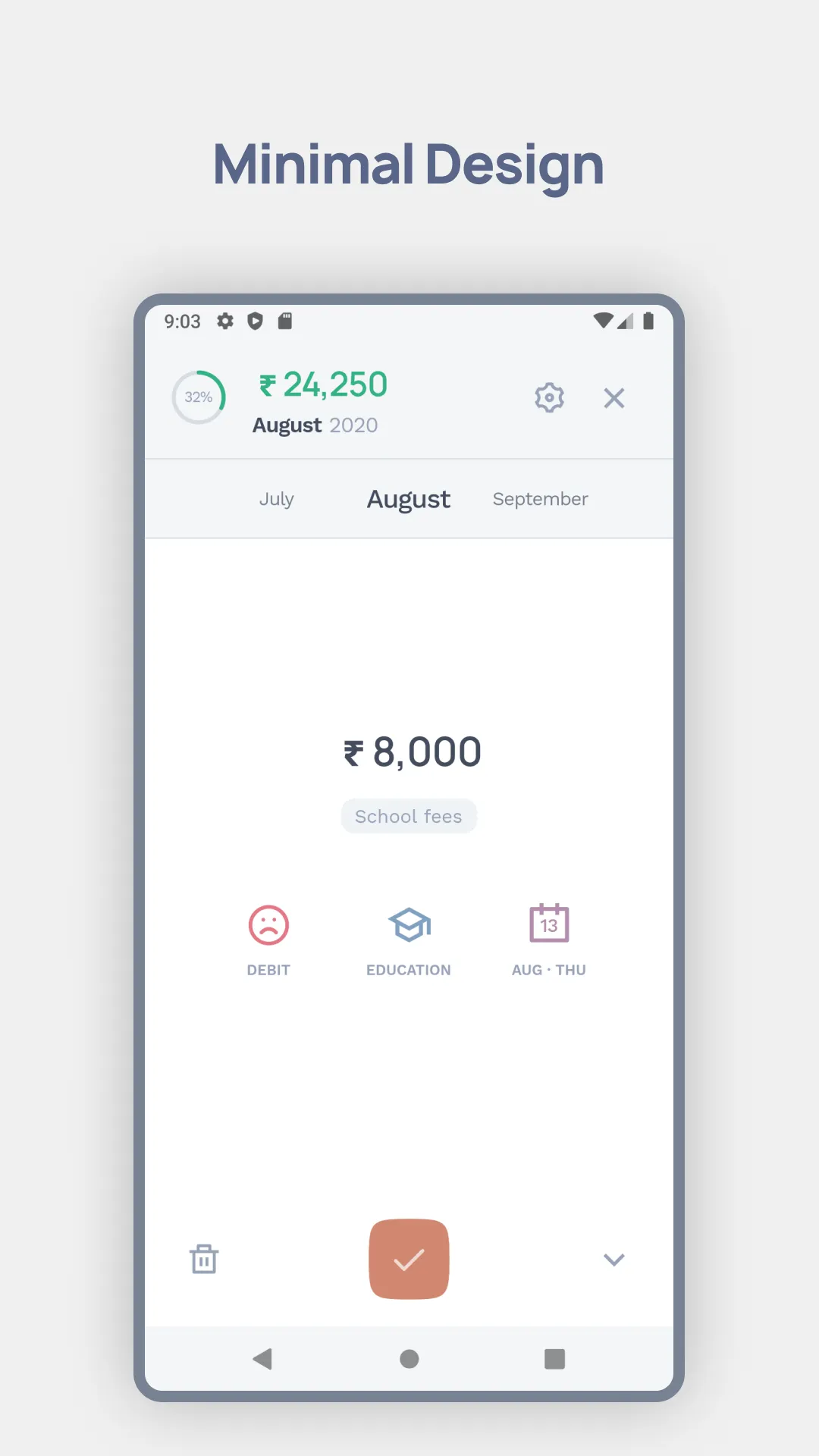 Monthly Expenses | Indus Appstore | Screenshot