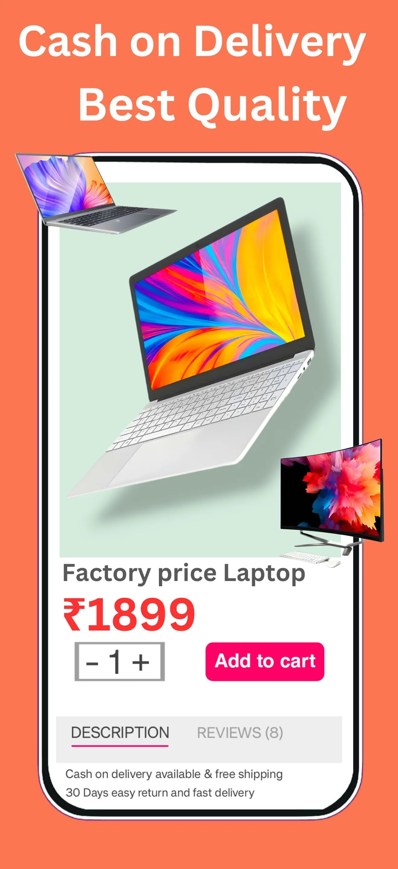 Laptop computer shopping app | Indus Appstore | Screenshot