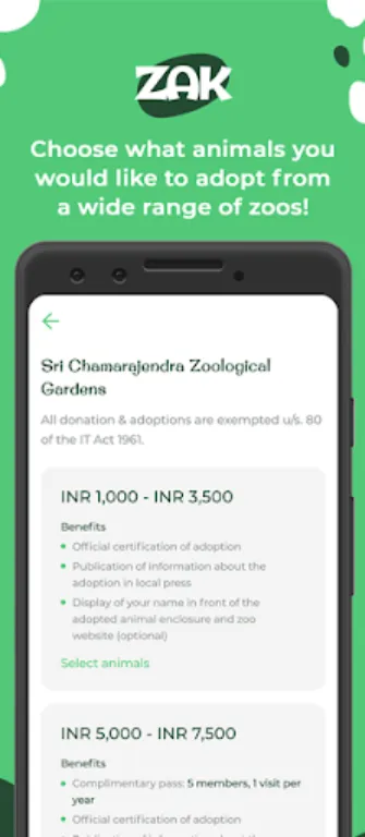 Zoos of Karnataka ZOK | Indus Appstore | Screenshot