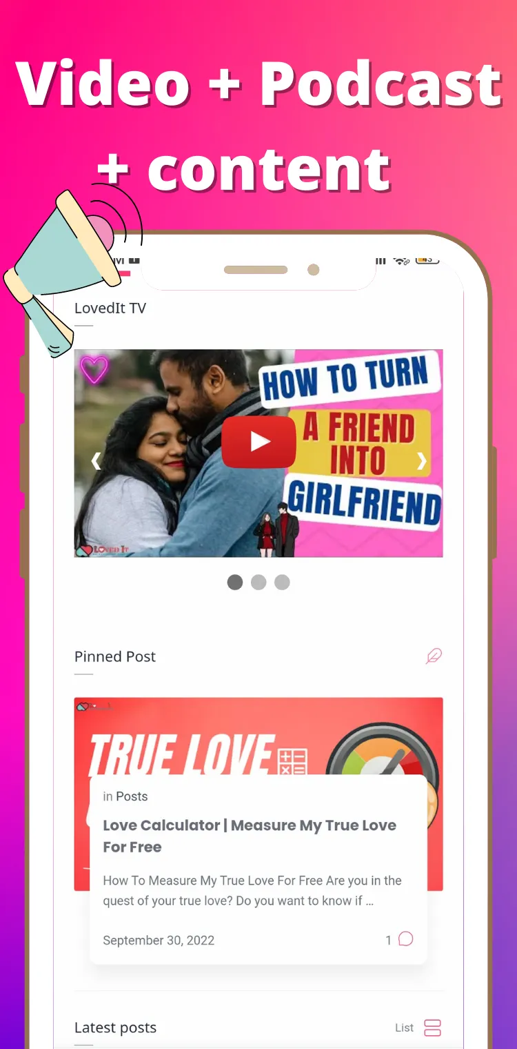 Lovedit: Relationship App | Indus Appstore | Screenshot