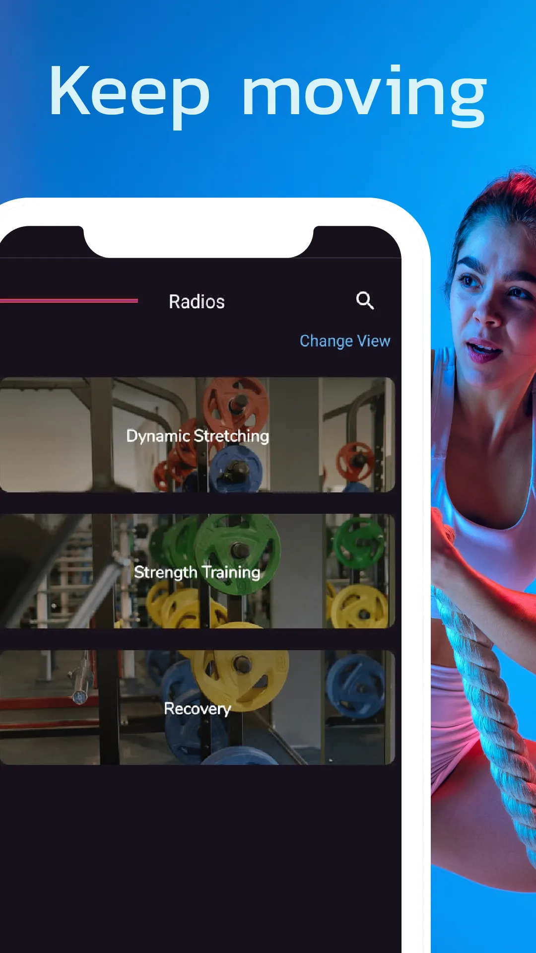 Fitness Radio | Indus Appstore | Screenshot