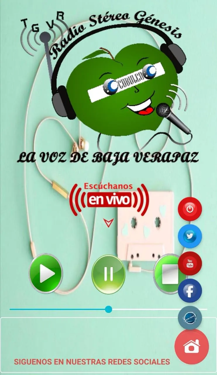 Radio Génesis Cubulco B.V. | Indus Appstore | Screenshot