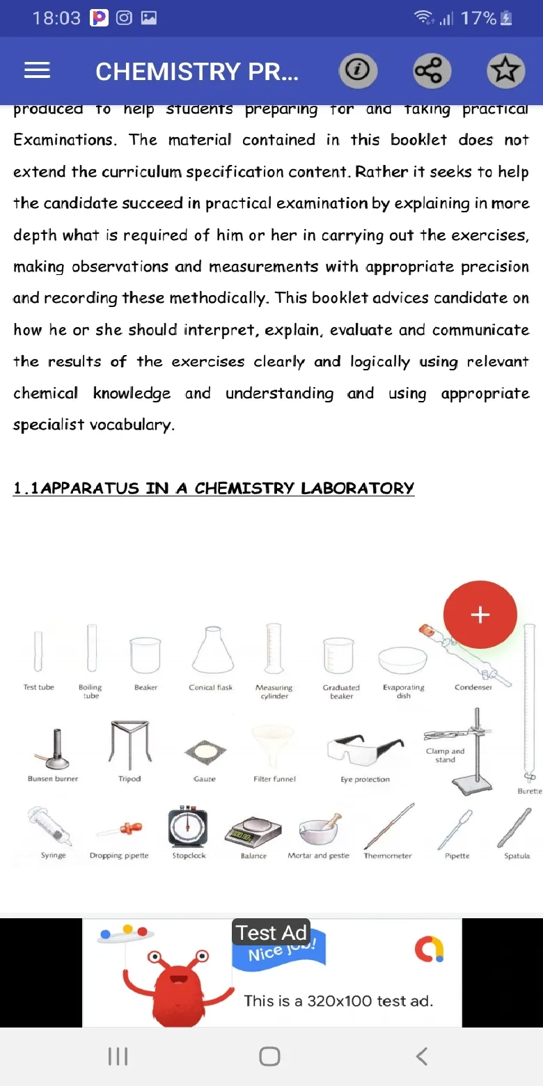 Chemistry: form 1 - 4 practica | Indus Appstore | Screenshot