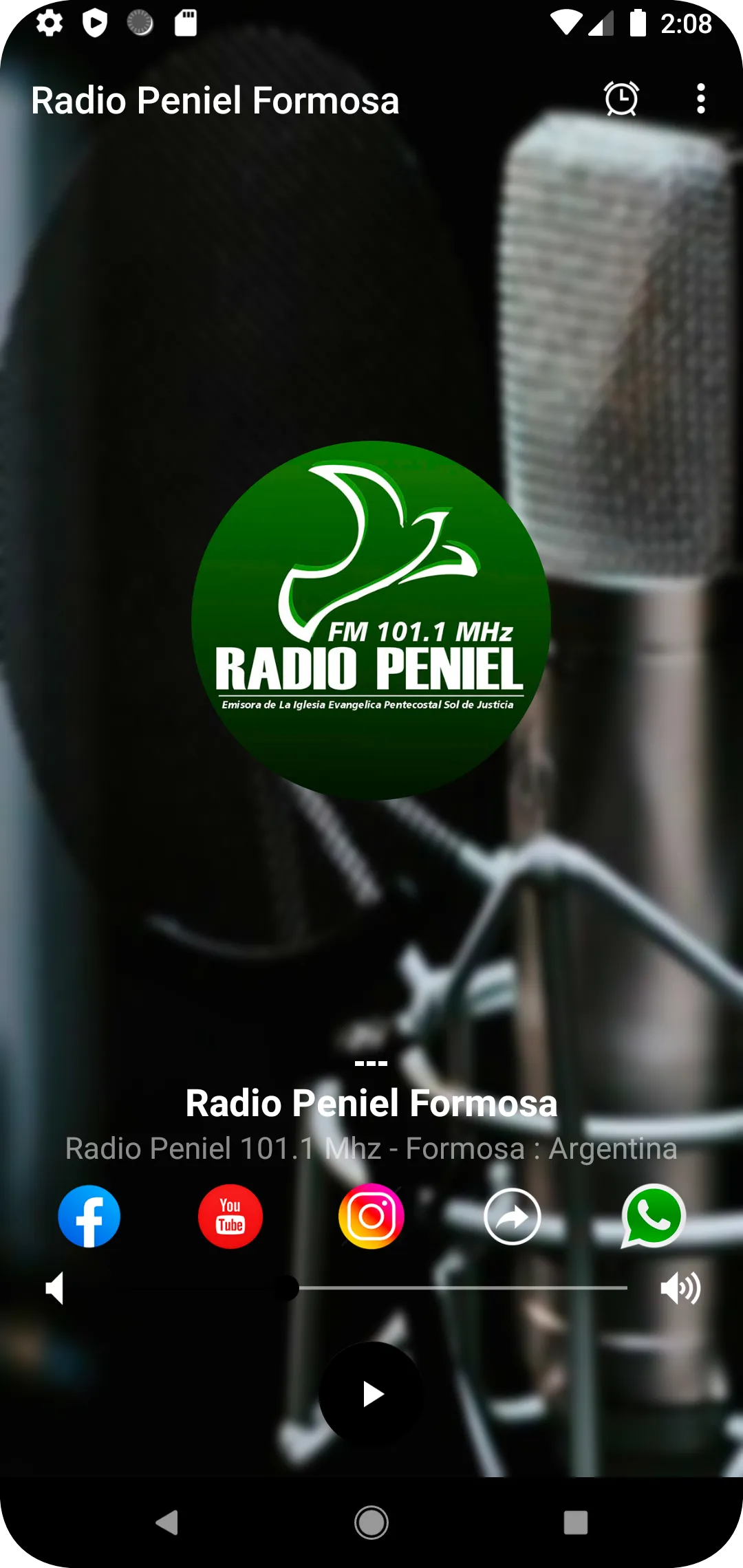 Radio Peniel Formosa | Indus Appstore | Screenshot